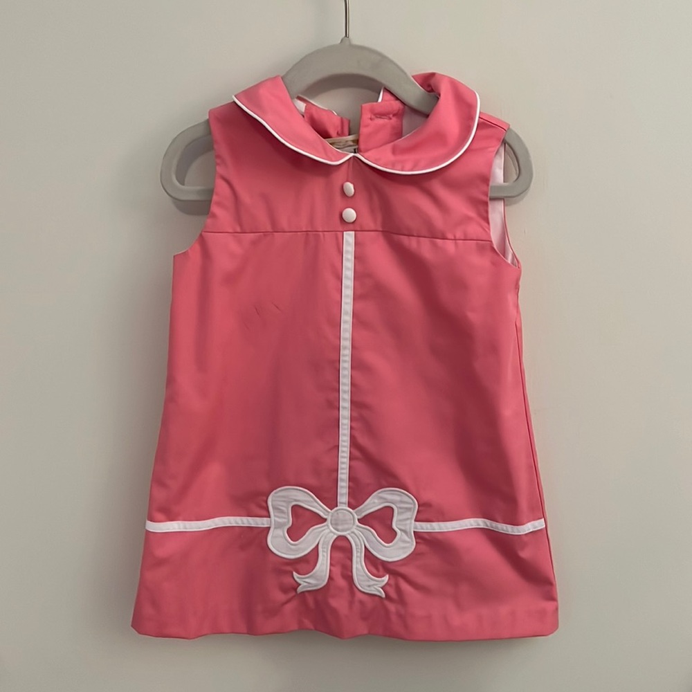 TBBC pink bow dress